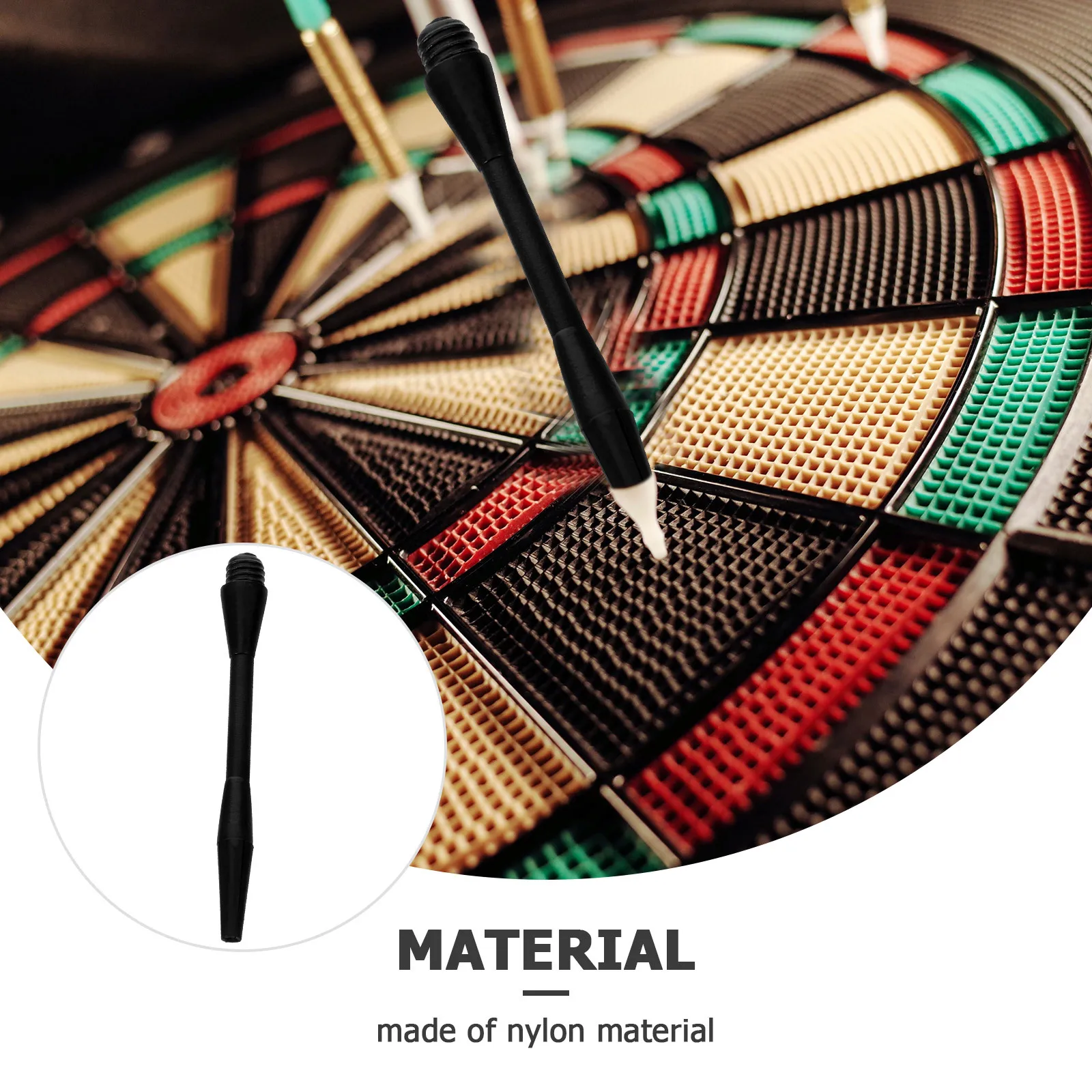 50 قطعة مهاوي نبال النايلون صلابة المتانة في الهواء الطلق ينبع مهاوي ملولبة لوازم في الهواء الطلق ينبع رمح الجذعية لوازم النايلون #2