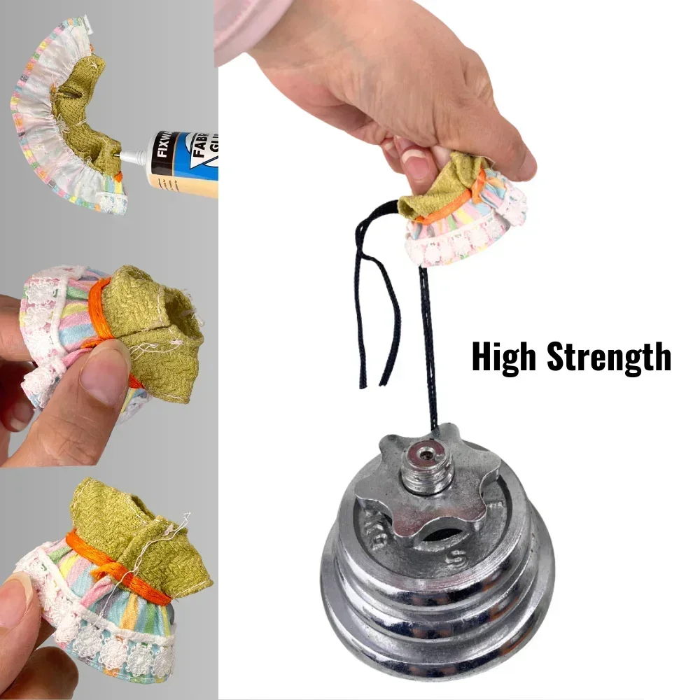 Clear Contact Multipurpose DIY Glue Wedding Dress Leather Bag Diamond Fabric Cloth Fiber Craft Repair Strong Bond Adhesive