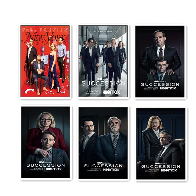 Succession Season 3 Print Art Canvas Poster For Living Room Decor Home Wall Picture