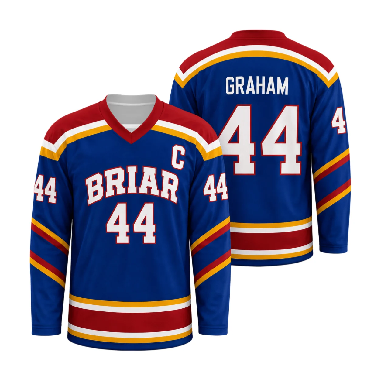 Hockey Fans Briar University Hawks Jersey Pick Members! Men Women Kids Long Sleeve T-Shirt Summer Breathable Athleisure Tops