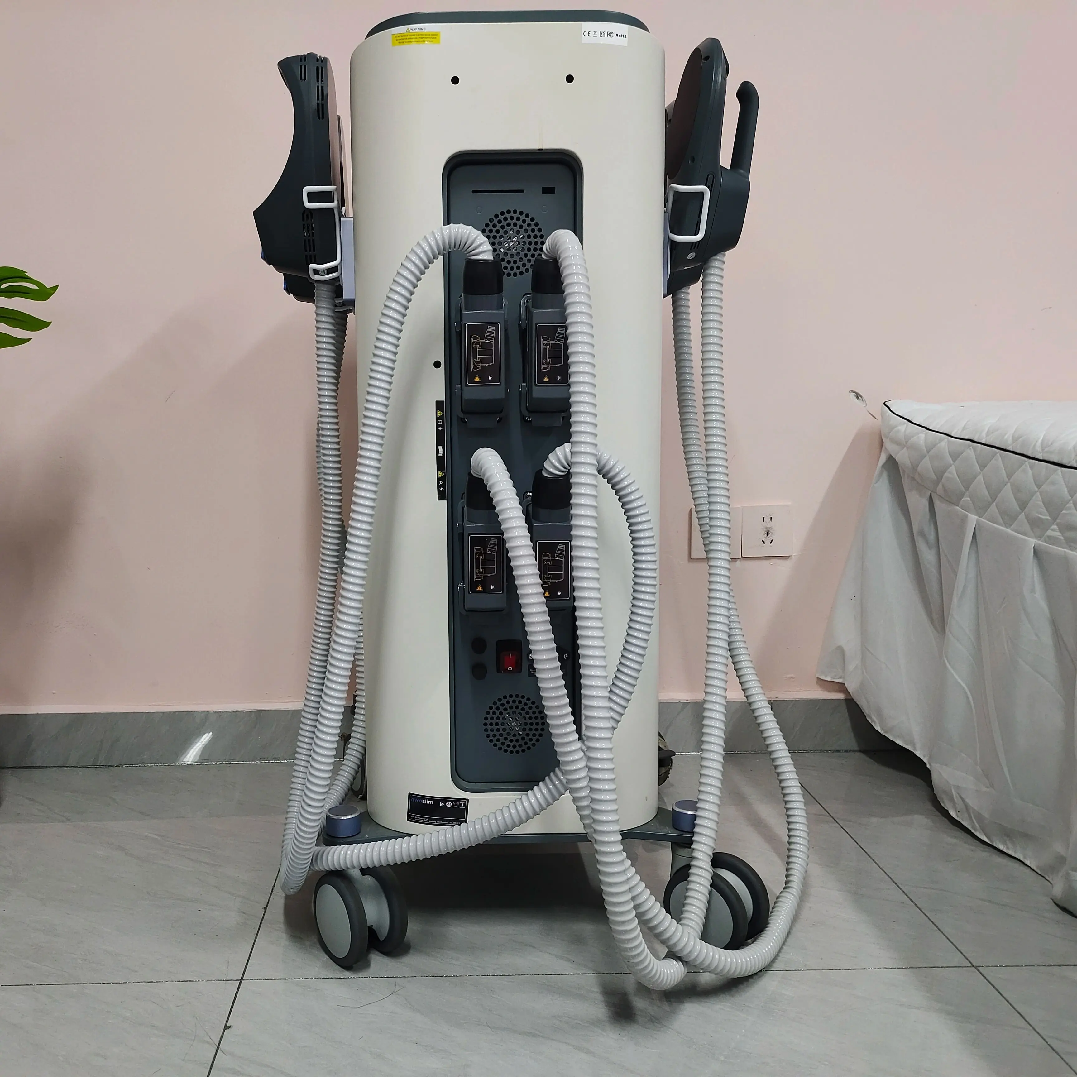 New Myoslim Electromagnetic Muscle Stimulation Machine Body Sculpting Body Contouring Device for Salon Home Use Beauty Equipment