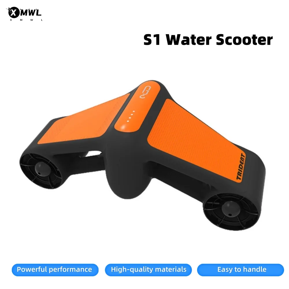 

S1 Marine Diving Electric Sea Scooter 500W Dual Engines Working Diving Propeller Diving Swimming Equipment UnderWater Seascooter