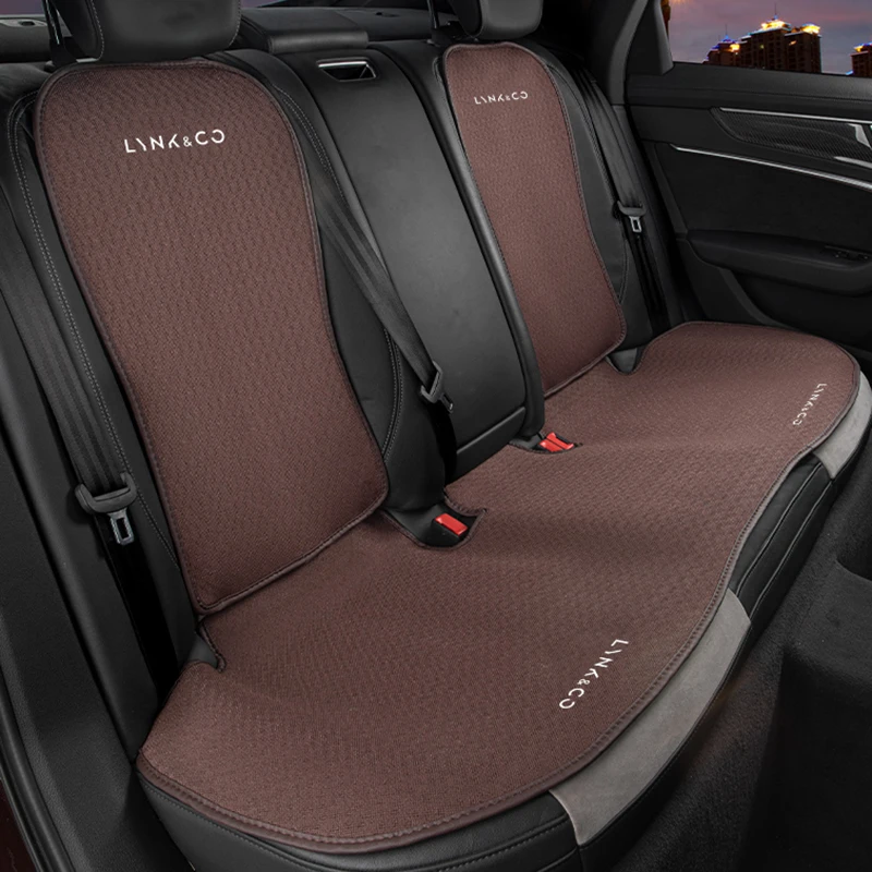 For Lynk Co 01 02 + Hatchback 03+ Phev 05+ Phev 06 09 Car Seat Cover Front Rear Backrest Cushion Interior Seat Cover Pad Mat