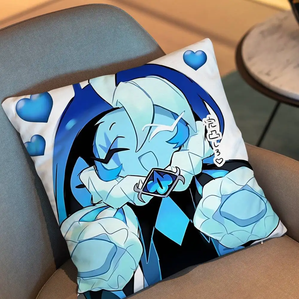 Mystic Flour Shadow Milk Cookie CRK Cartoon Pillow Cover, 4K HD Printed Cushion Cover case with Various Exquisite Patterns