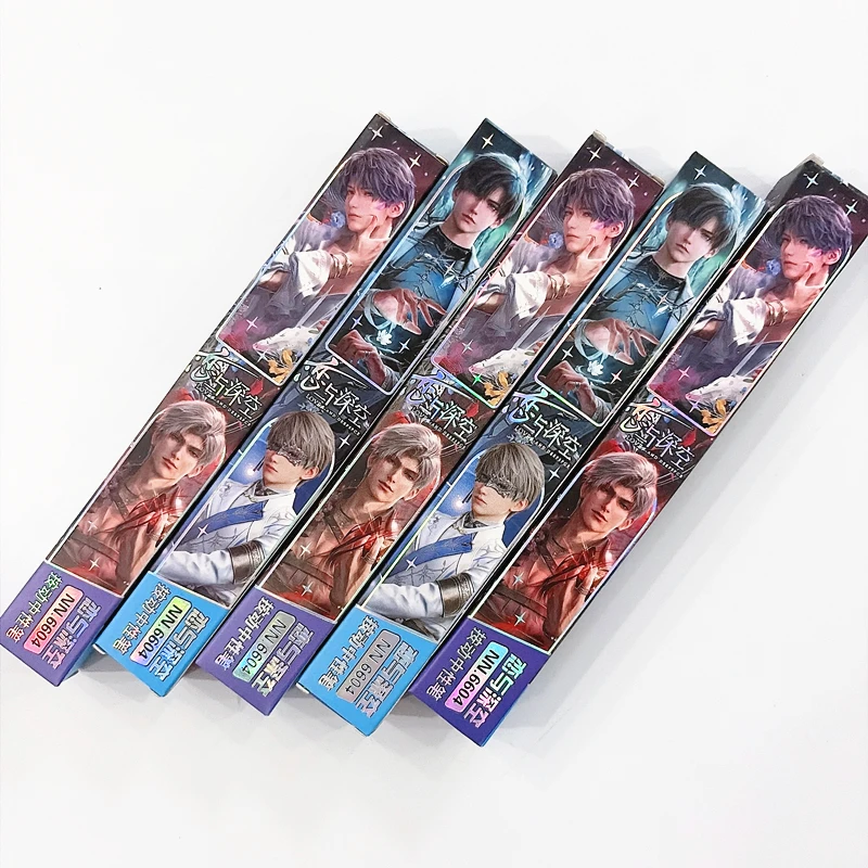 5-teiliges Blindbox-Set „Love And Deepspace“, einziehbarer Stift – zufälliger Charakter-Schreibstift, lustiges Briefpapier-Geschenk ﻿