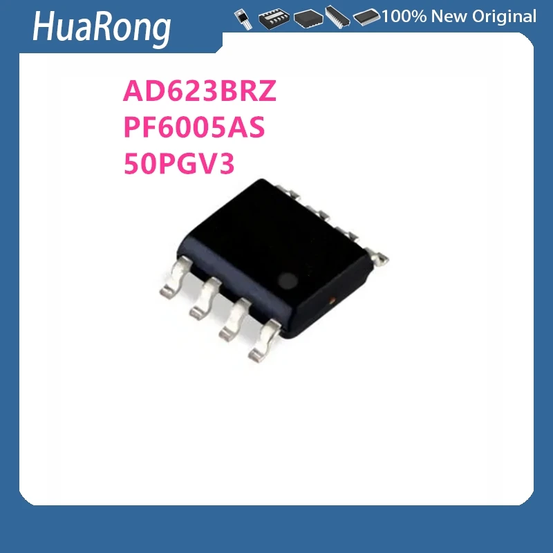 

10 шт./лот AD623BRZ AD623B PF6005 PF6005AS TLE6250PGV3 50PGV3 SOP8