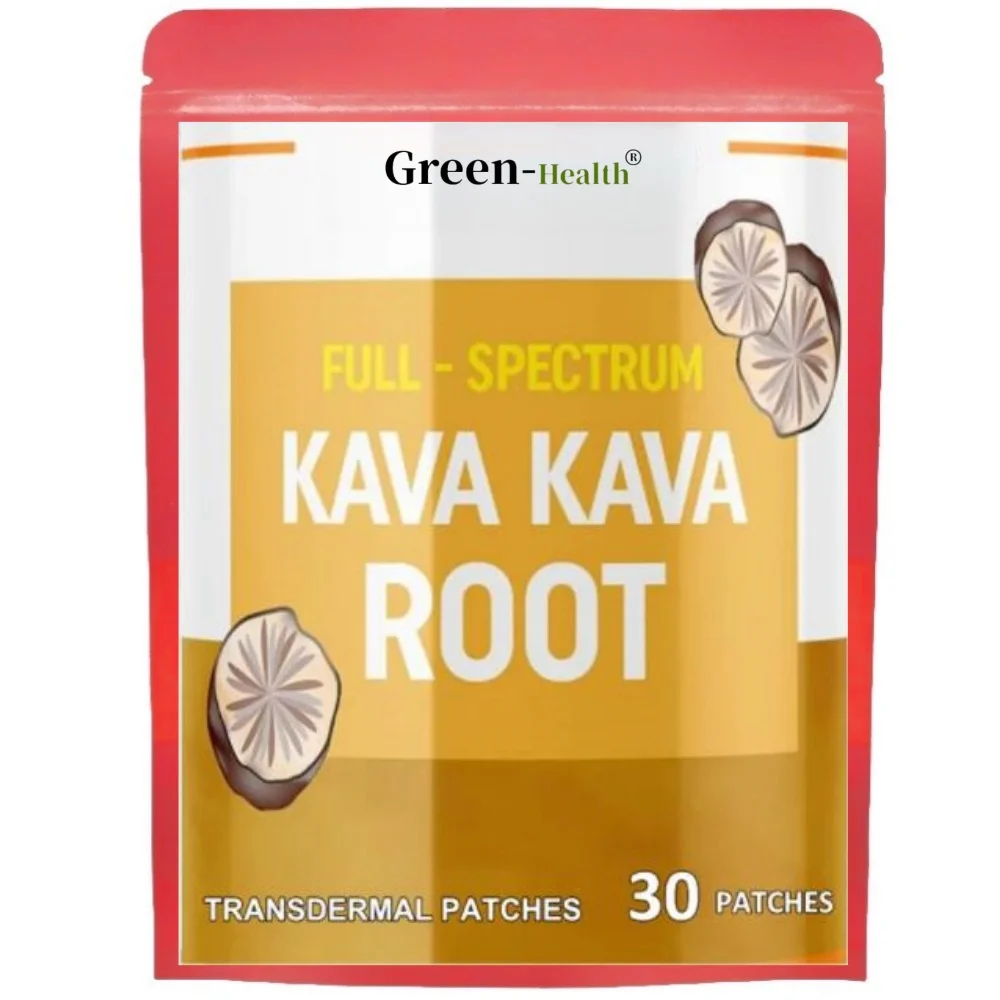 30 Patches Kava Kava Root Transdermal Patches Mood Support Promotes Relaxation & Improved Mindset