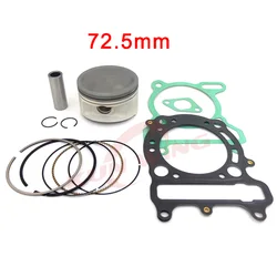 72.5mm Piston Ring Gasket Kit For Yamaha YP300 LINHAI LH300 LH173MN ATV 300cc Motorcycle Engine Parts