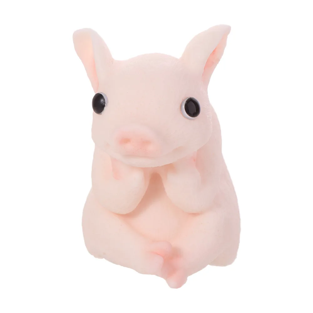 

Slow Rebound Animal Piggy Squeeze Toy Animal Colorful Simulation Piggy Squeeze Toys Soft Cartoon Big Piggy Fidget Toy for Kids