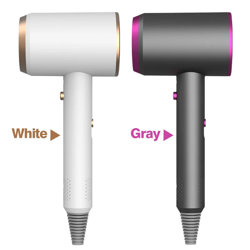 Profissional elétrico cabelo secador, Quick Dry, ar mudo, Blue-Ray íon negativo, sopro quente, vento frio, uso doméstico