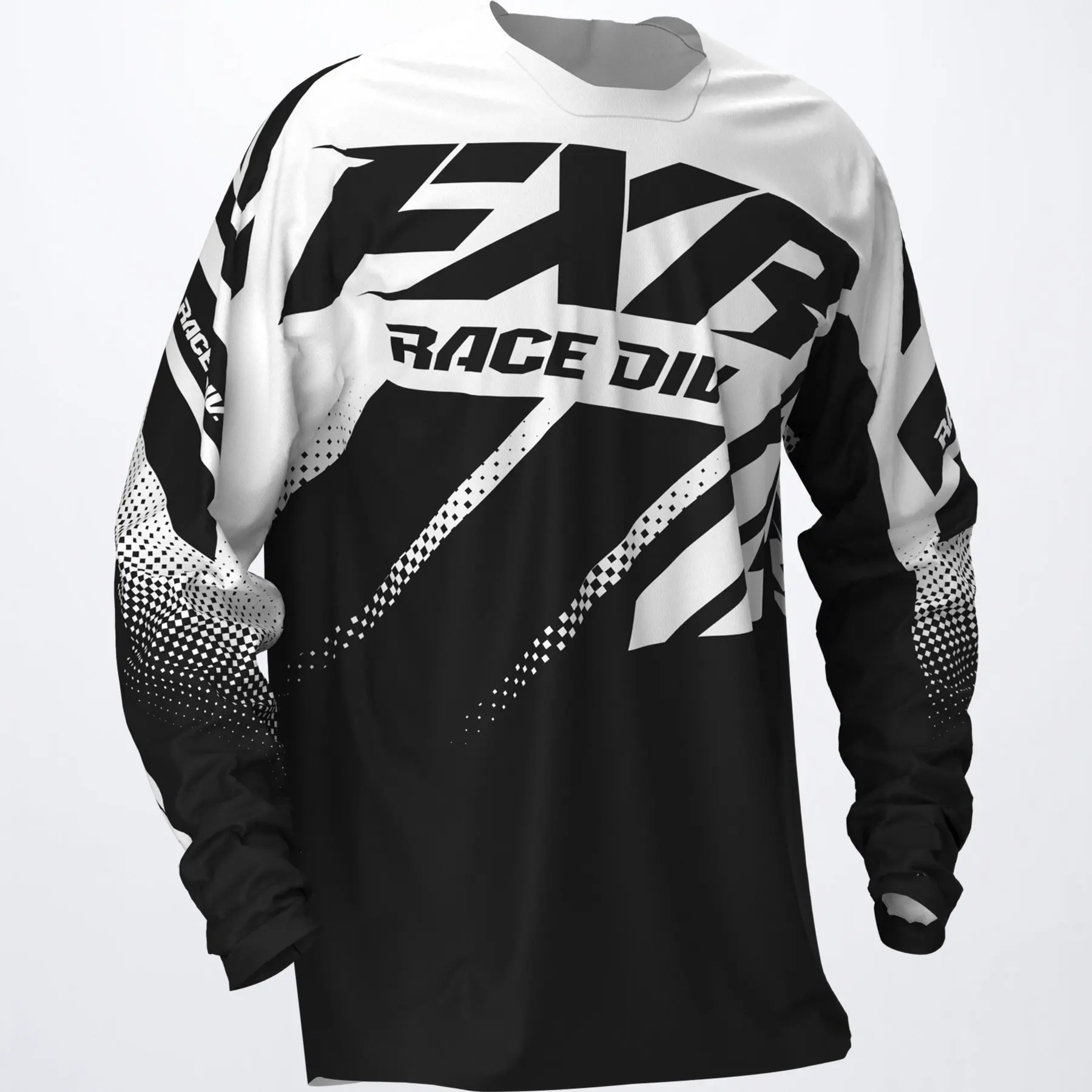 Speed Subduing Long Sleeved Off-road Motorcycle Riding Tshirt Bicycle Quick Drying Breathable T-shirt Women Men Unisex Tshirt