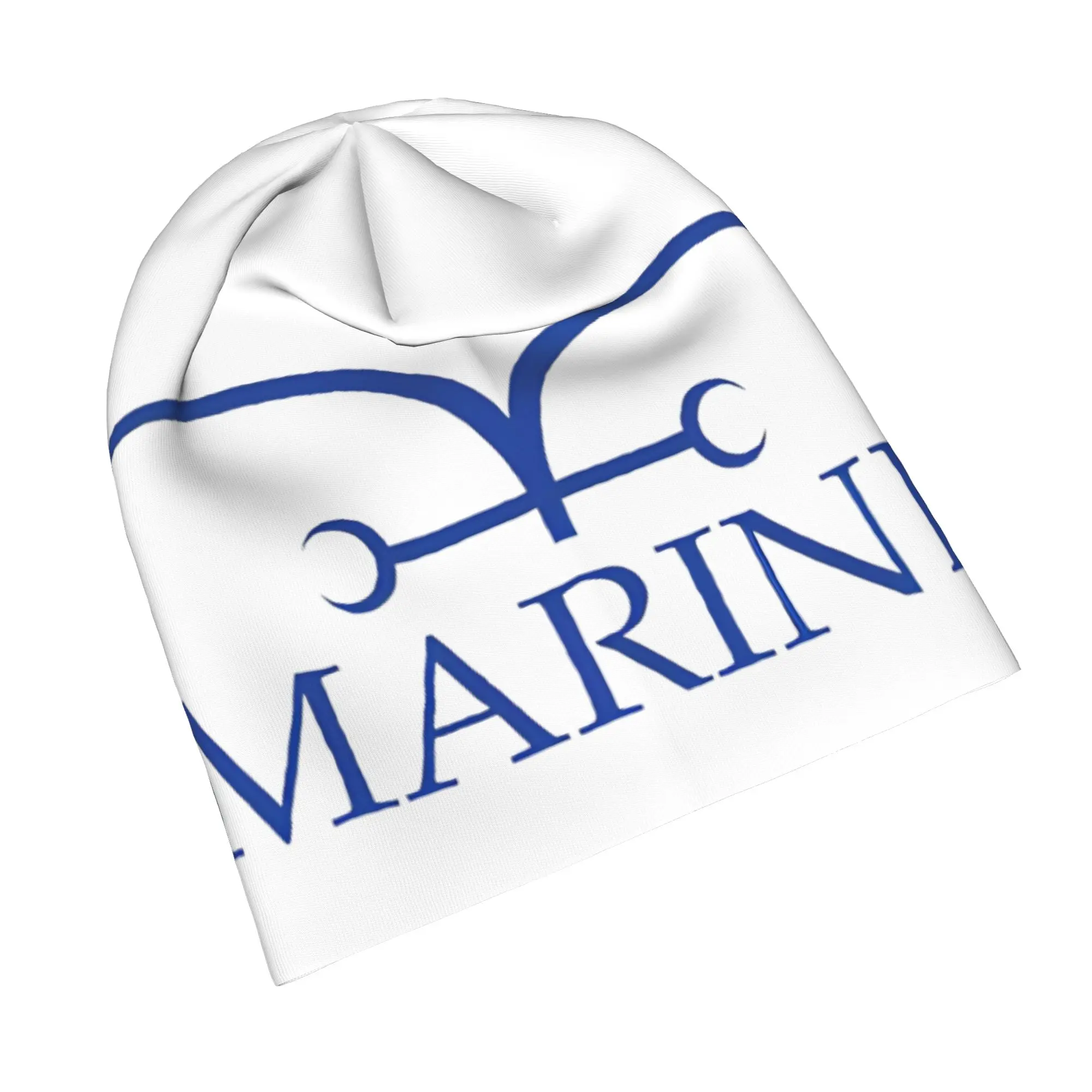 Marines Flag Navy Anime Japan Bonnet Hats Hip Hop Ski Skullies Beanies Hats One Piece for Men Women Spring Thermal Elastic Cap