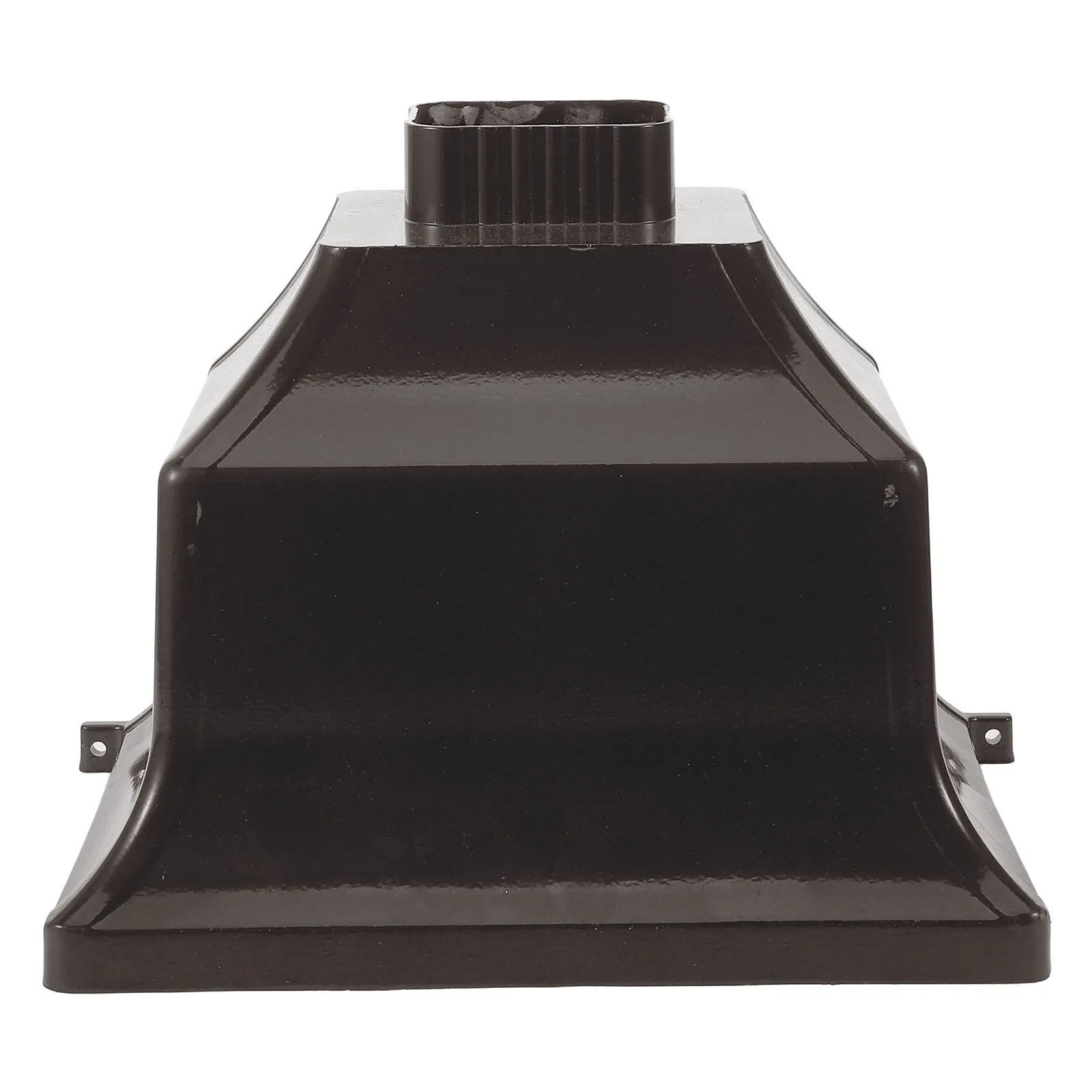 Aluminum Alloy Rainwater Diverter Curved Outdoor Gutter Downspout Connector Roof Drainage Funnel Water Pipe Collector
