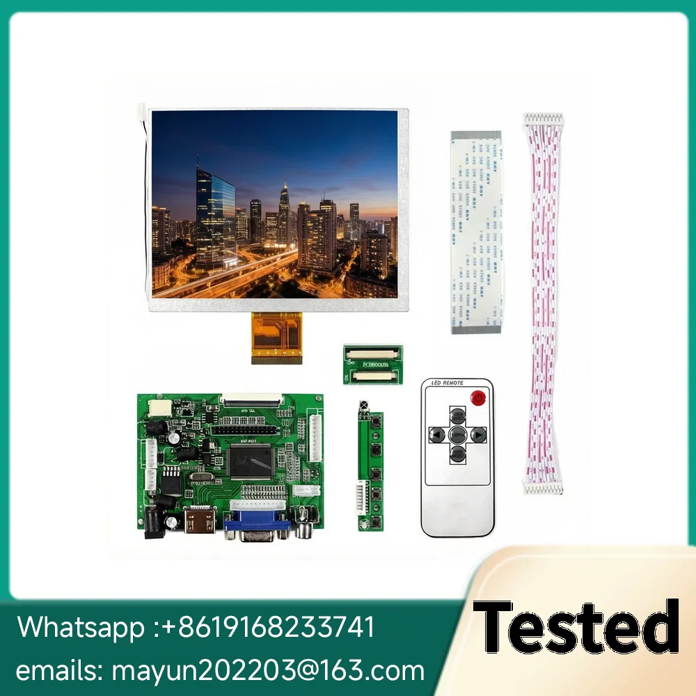 CLAA070MA0ACW 7 inch 800x600 SVGA TFT LCD Screen with HDMI VGA Driver Board Kit