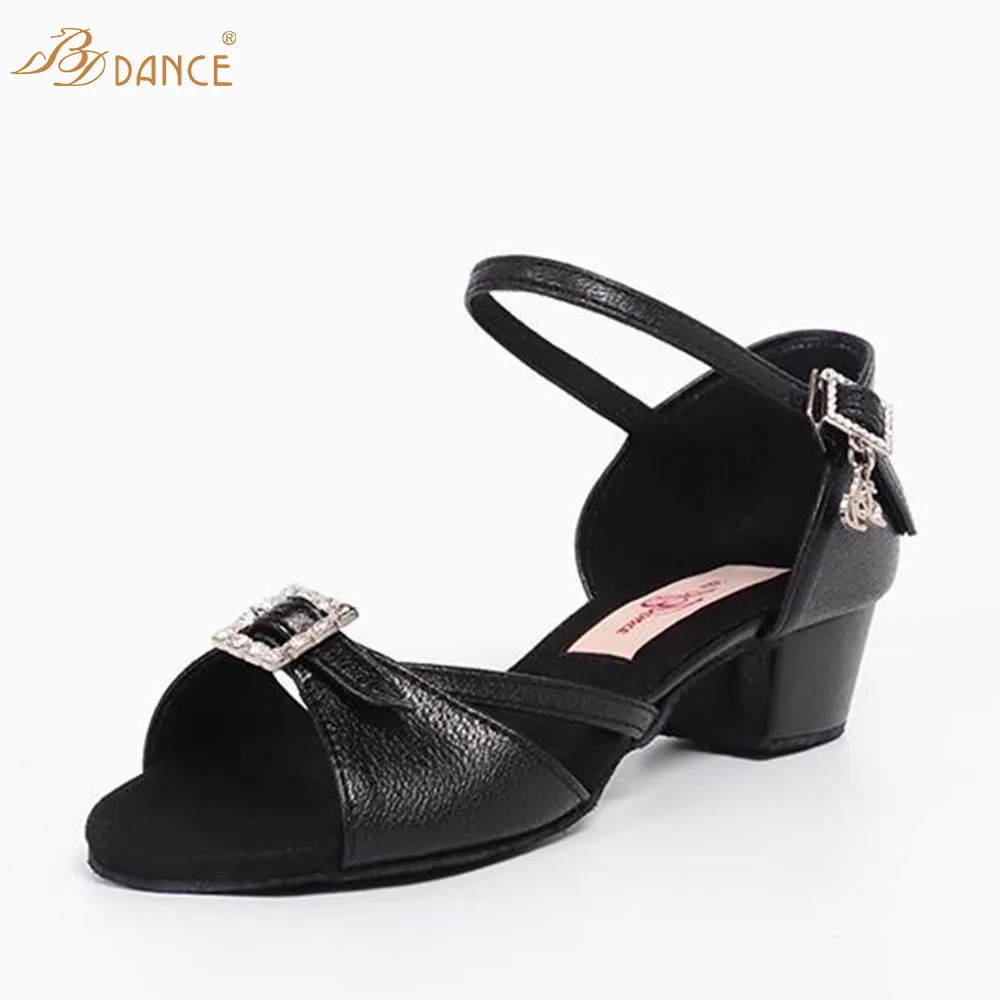 

Детские туфли для латинских танцев, белые туфли, туфли для дочери B620, атласные для бальных танцев SALSA