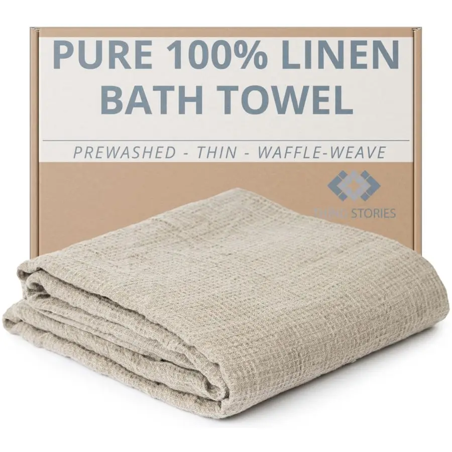 

100 льняных банных полотенец 30x60 дюймов, легкое дорожное полотенце, льняное пляжное полотенце, быстросохнущее полотенце вафельного плетения, тонкие полотенца для ванны
