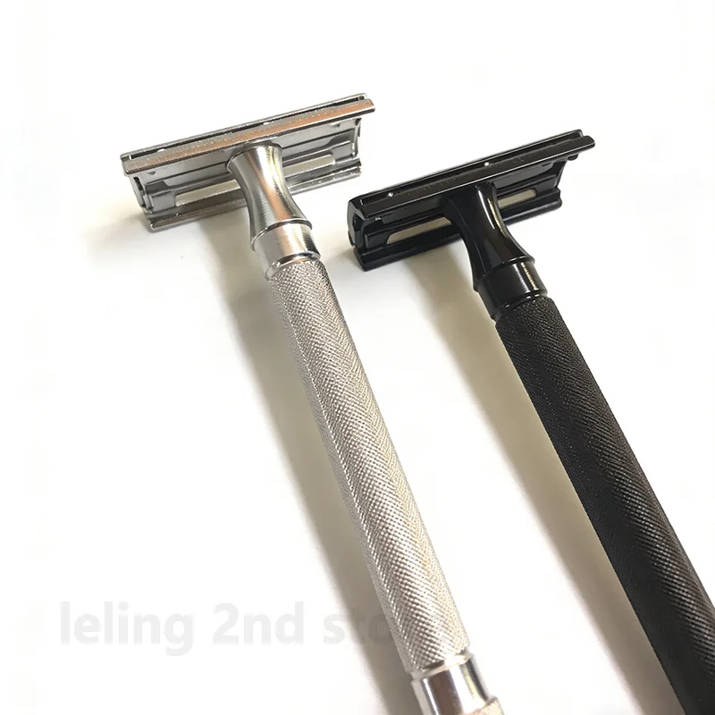 New 2Color Men's Metal Safety Razor Sharpness Shaver Classic Styling Quick Replacement Blade Safe Shaving Beard