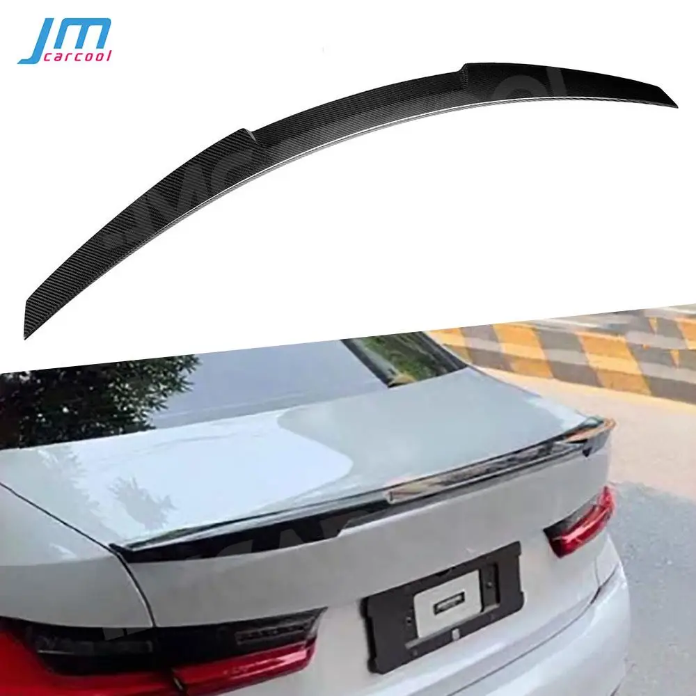 

Rear Trunk Spoiler For BMW 3 Series G20 G80 M3 320i 325i 330i M340i 2019-2022 Dry Carbon Fiber Rear Boot Wing 4 Styles
