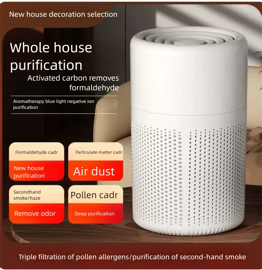Honeywell Applicable Air Purifier for Home Indoor Desktop Small Formaldehyde Removal Odor Elimination Bactericidal