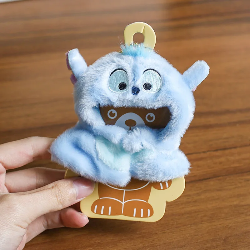 ديزني دمية تأثيري الملابس Kawaii غرزة الغريبة لوتسو أفخم كيب لطيف الكرتون V1 V2 Labubu نمط أنيمي إكسسوارات دمي لمحبي