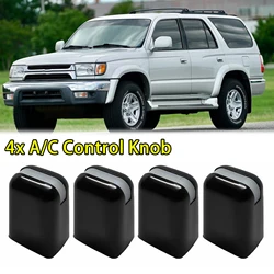 4Pcs Car Air Conditioning Knob Heat Control Switch Button Knob For Toyota RAV4 1996 1997 1998 1999 2000 2001-02 Car Accessories