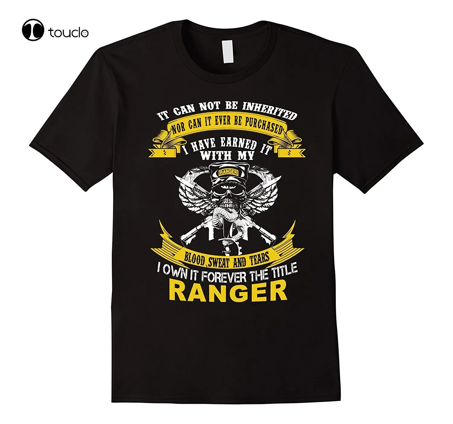 New Fashion Cotton T-Shirt Own Forever The Title Army Ranger Shirt Casual Tee Shirt Custom Aldult Teen Unisex Fashion Funny New