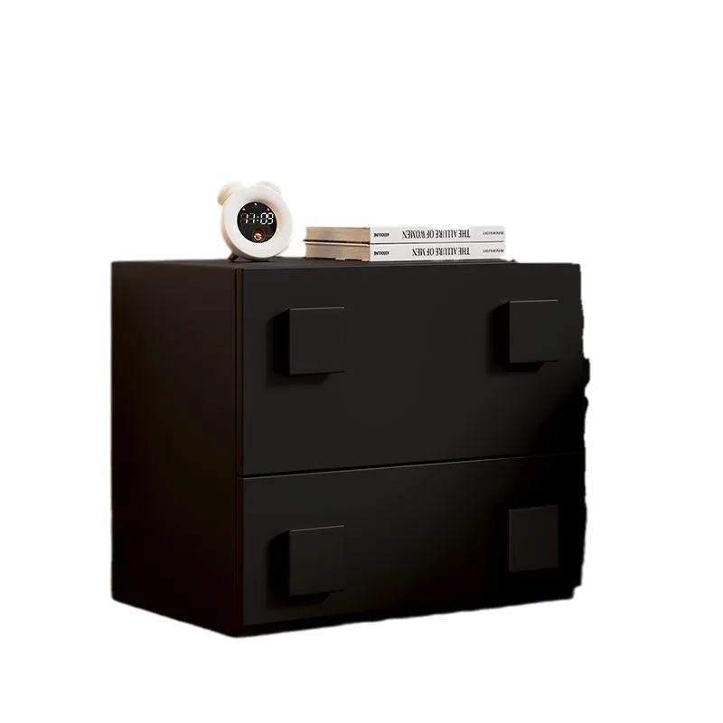 

Cream wind, solid wood bedside table, multi-function, floor, combination Internet celebrity