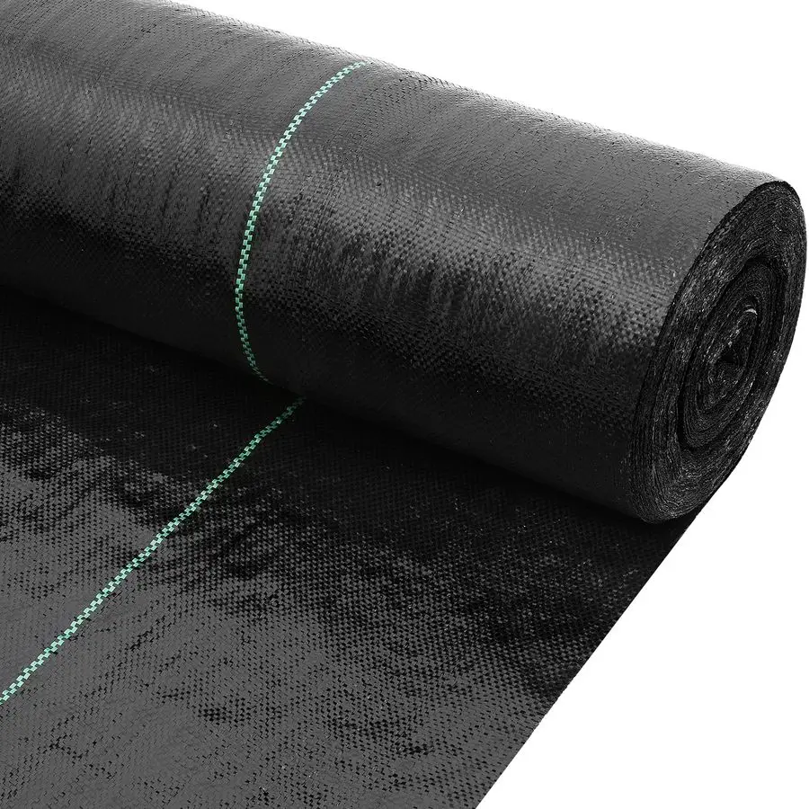 

Fabric 2.5x500 ft Commercial Weed Barier, Heavy Duty 40Z Landscape Fabric for Road, French Drain, Erosion Control, andConstructi