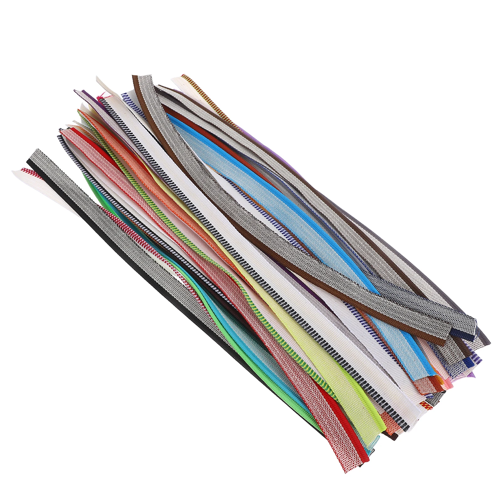 48 Pcs Bookbinding Headbands Endbands Cloth Binding Strap Repair Rebinding Supplies Diy Decorative Weave Colors