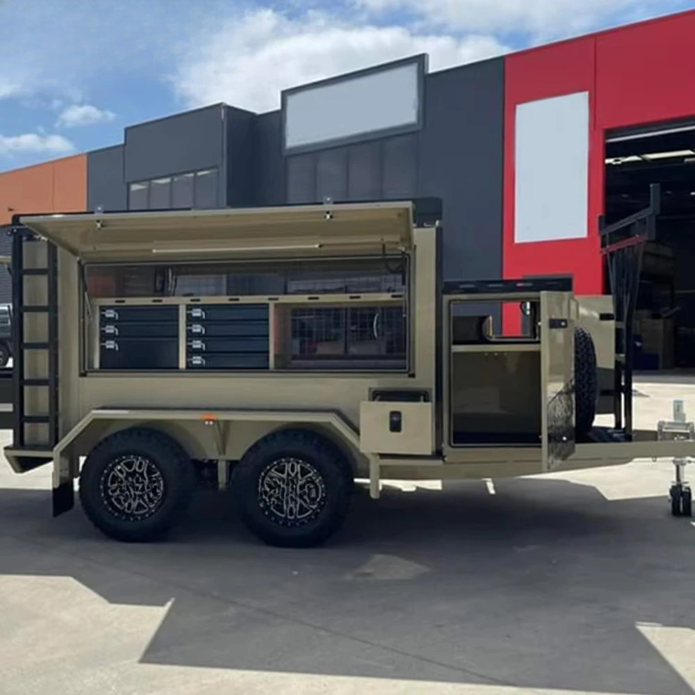Pop-Up Trailer Van Roof Bed Slide-On Offroad Tent for F150