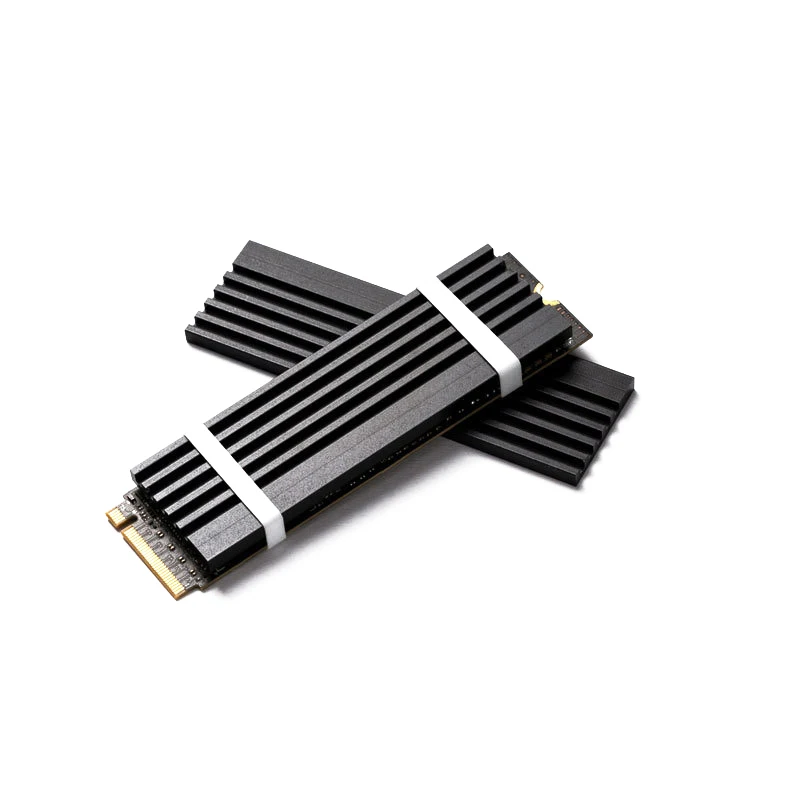 Desktop Computer Case M.2 SSD Solid State Drive Cooling Set Silicone Sheet Is Widely Compatible With Motherboard Heat Sinks