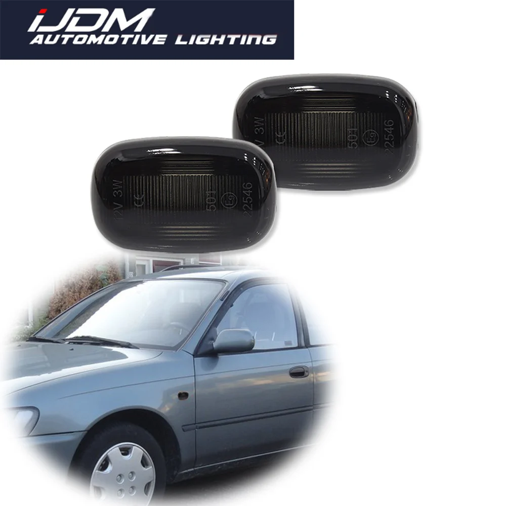 لتويوتا سوبرا MKIV سيليكا MR2 كورولا RAV4 بريوس I كارينا E Starlet هايلكس باسيو أفينسيس فيرسو الجانب الأمامي ماركر قذائف خفيفة