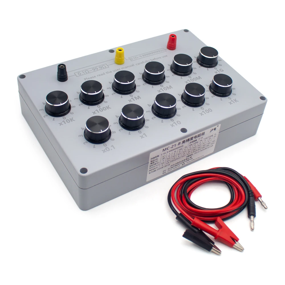 High Precision Resistance Decade Box MC-21-B Adjustable Resistance Substituter