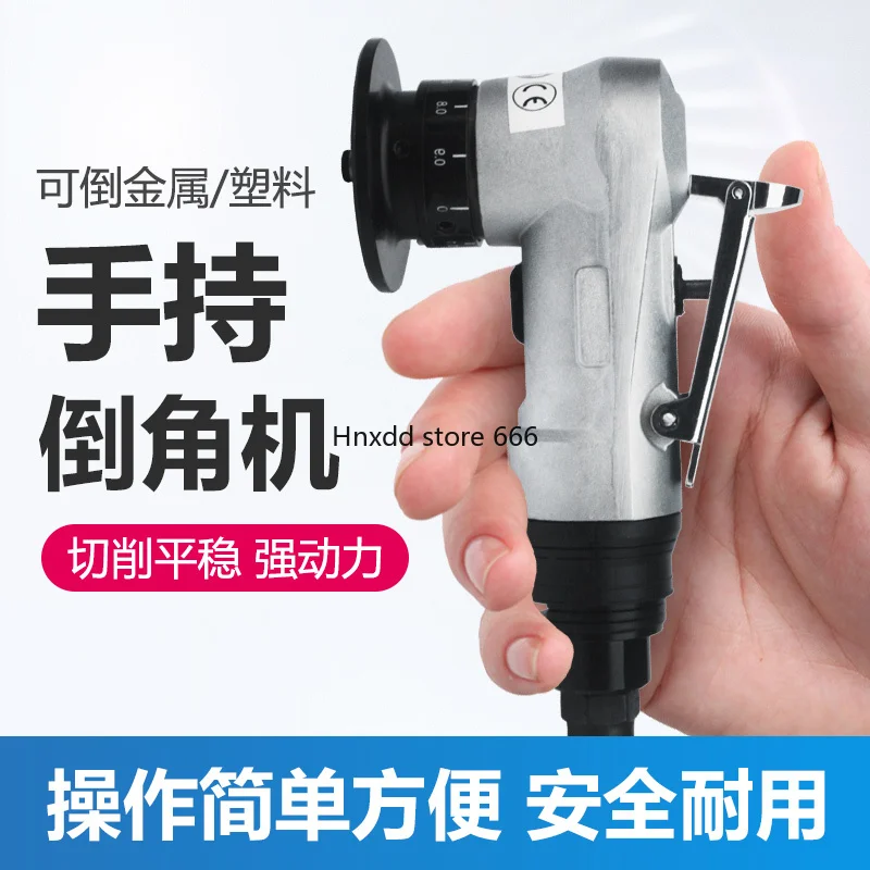 Handheld chamfering machine Pneumatic handheld metal trimming and grinding small