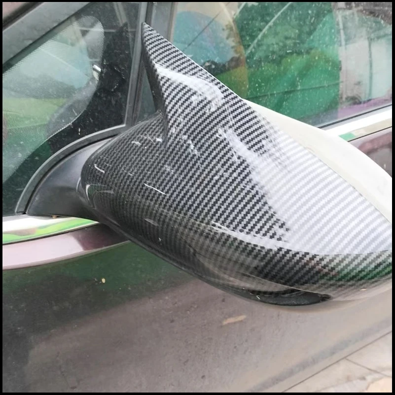 

Car Styling For Kia Cerato Forte 2014-2017 Rearview Mirror Cover Caps With Horn Decoration Auto Parts Accessories