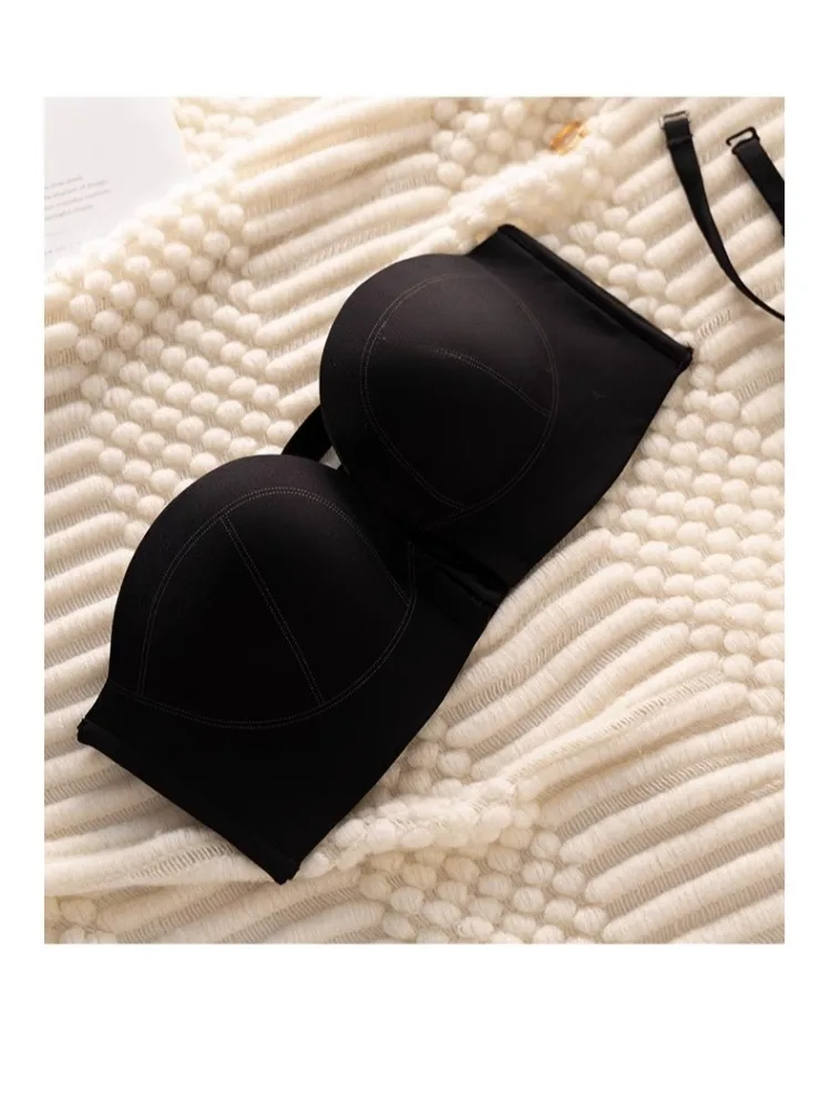 حمالة صدر MOYISU مطرزة عرقية - ملابس داخلية كريمية عصرية للإطار الصغير، حمالة صدر أنيقة كلاسيكية مع بطانة قطنية قابلة للتنفس مثيرة #4