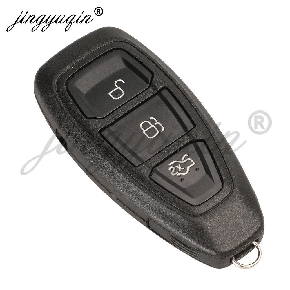 jingyuqin Car Remote Key For Ford Focus Fiesta C-Max Mondeo Ecosport Galaxy Kuga Smart Keyless 2/3Buttons 433MHz KR55WK48801