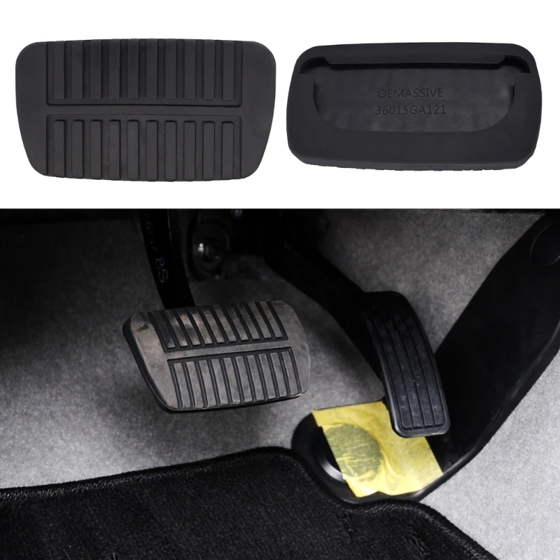 Brake Clutch Pedal Pad Cover Rubber Pad Manual Replacement 36015GA121 Compact-size Suitable for Subaru-Forester Durable