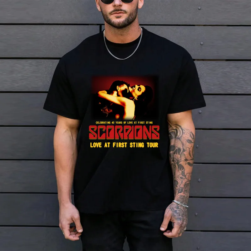 Scorpions Love At First Sting Tour 2024 Shirt Scorpions 2024 Concert Shirt Scorpions Rock Band Fan Shirt Merch Music T-shirt