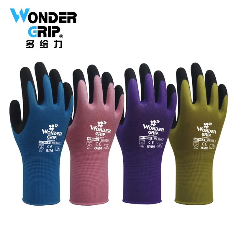 1 Pairs Safety Work Gloves Gardening Gloves 3D Comfort abrasion Durable Foam Coated Heavy Duty Construction Working Gloves