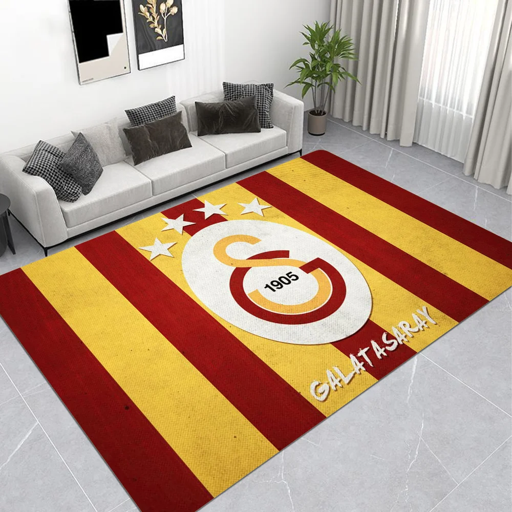 G-Galatasaray Vivid Long Rugs Nordic Style Bedroom Living Room Doormat Home Balcony Anti-Slip Toilet Rug