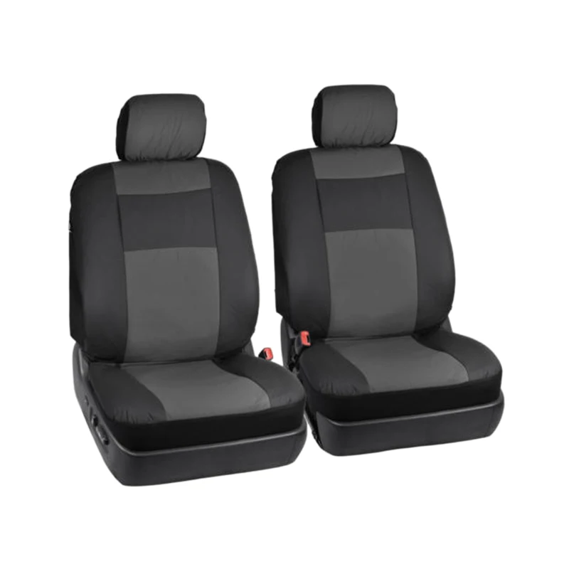 Funda Universal de cuero para asiento de coche, Protector de cojín, 4 piezas