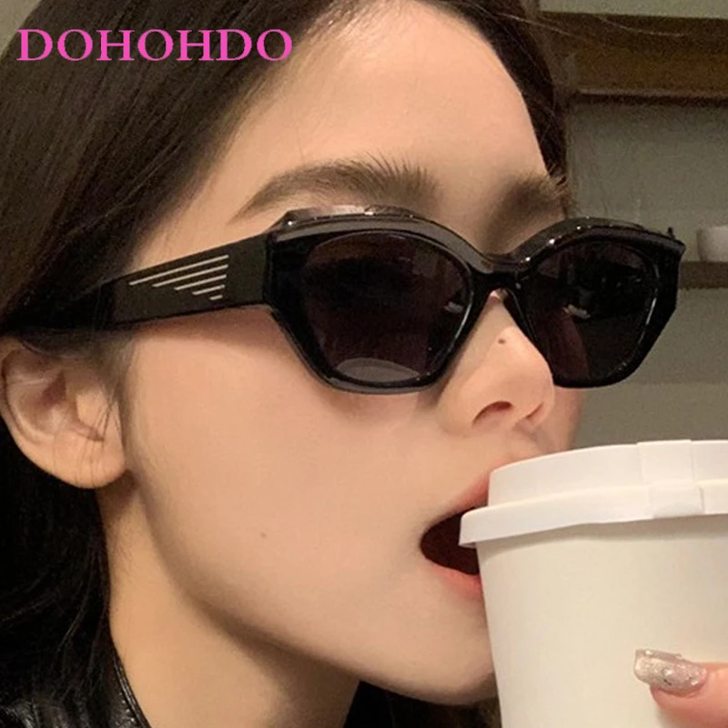 

Vintage Trend Cat Eye Sunglasses For Women Men Fashion Brand Designer Personality Outdoors Street Photography Sun Glasses UV400