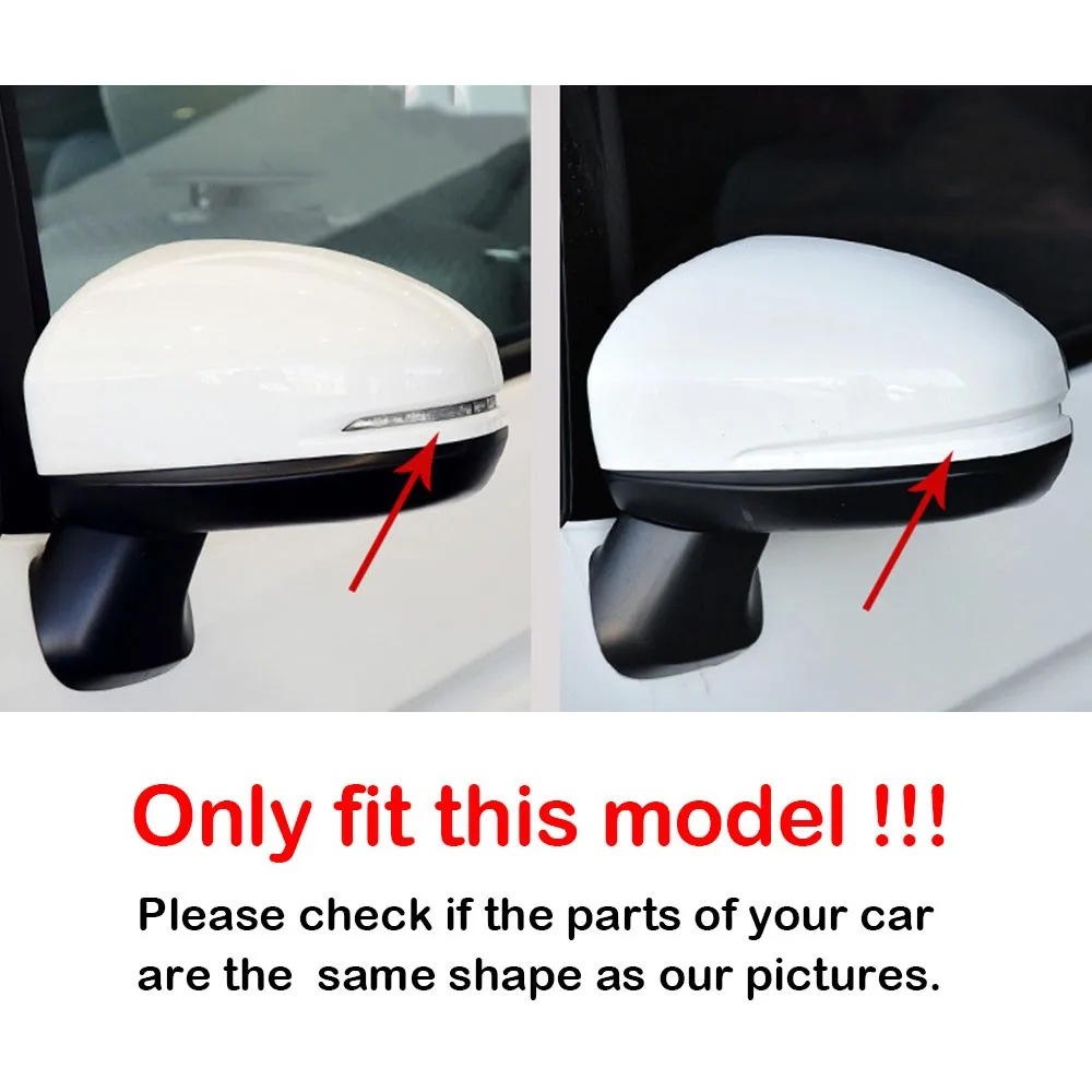 For Honda Jazz City Fit 2014-2020 1x Left Right Side Rear View Lens Split Mirror Door Glass Rearview Accessories Replacement