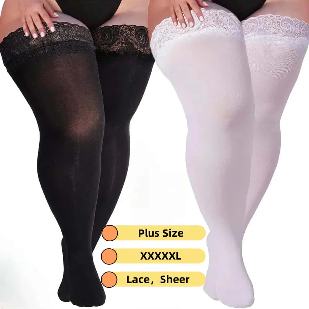 Женские сексуальные черные чулки