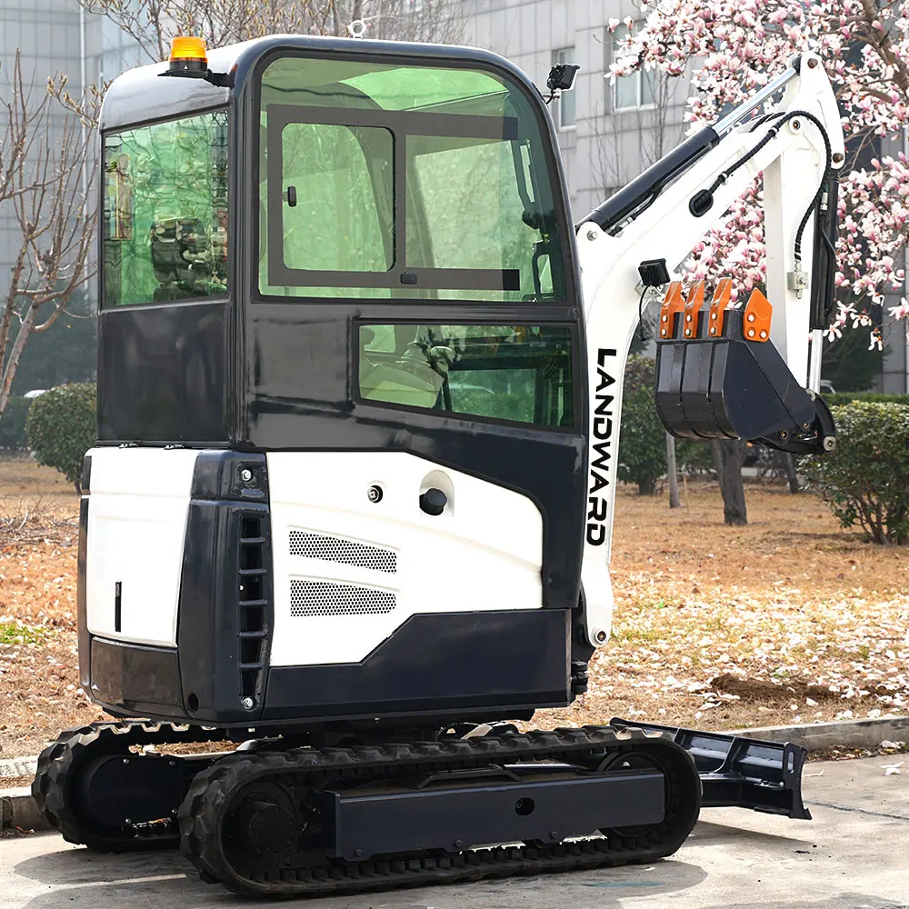 

China 1.8 Ton Small Hydraulic Excavator Hot Selling Orchard Farm High Quality Bagger 2.6 Ton Diesel Mini Digger EPA Customized