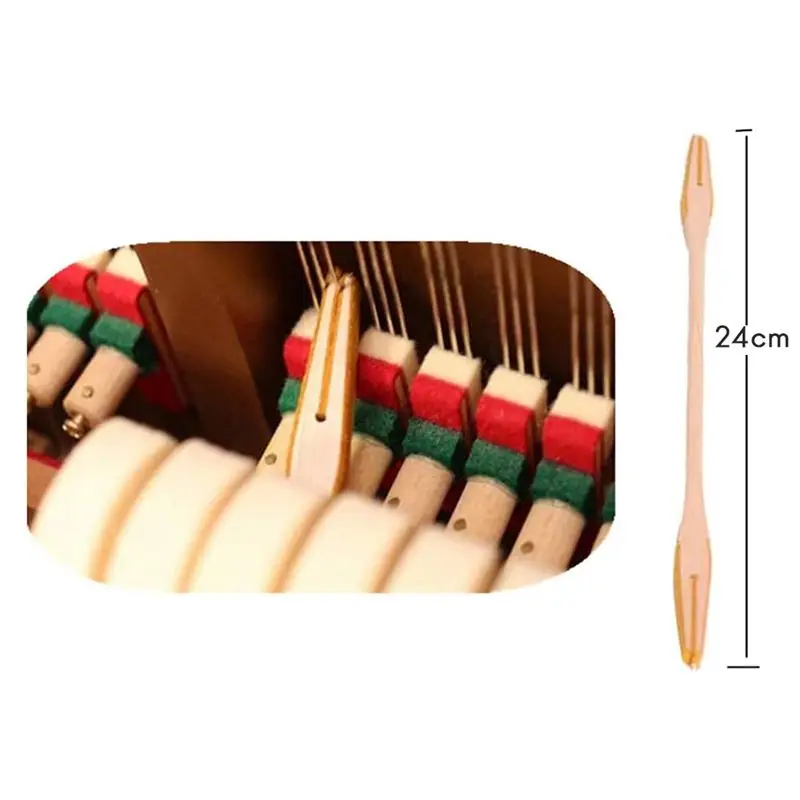 A99I-Professional Piano Tuning Kit 16Pcs Tuning Wrench Hammer Mute Tweezer Screws Tootz Fork Screwdriver Belt Clip For Beginners