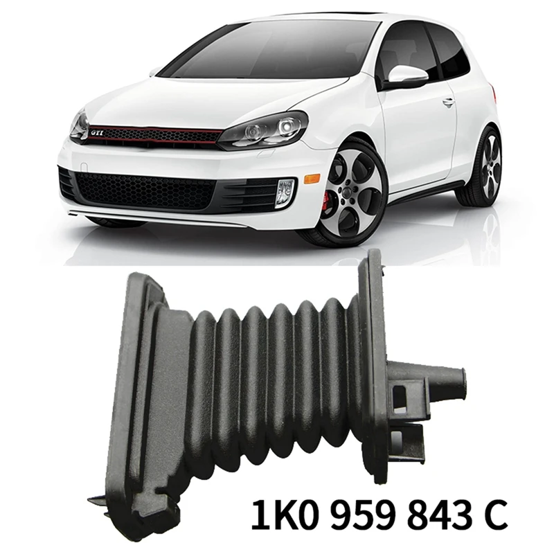 4X Car Door Side Plate Threading Sheath Door Harness Sheath For Tiguan For Jetta For Passat CC Golf 6 MK6 1K0959843C