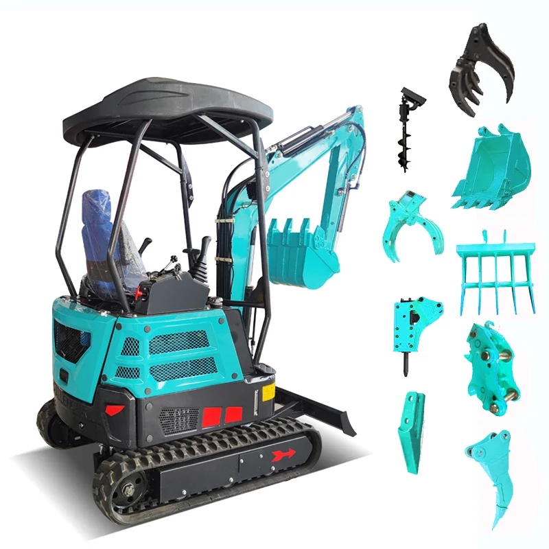 Small Micro Digger Machine Prices Epa Euro 5 Ce Small Micro Mini Excavator Ton 2 Ton Chinese Mini Digger