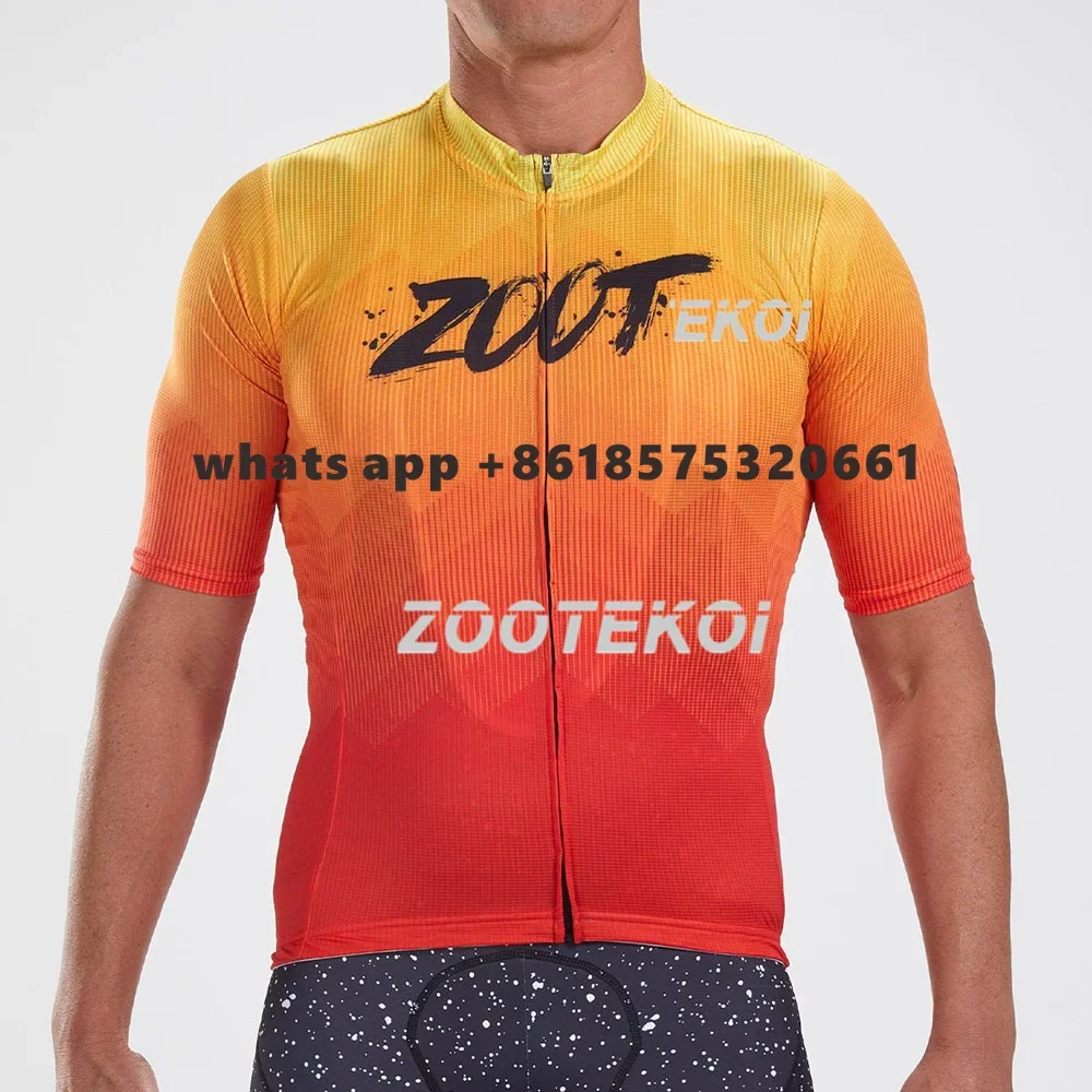 zootekoi Men Summer Short Sleeve Cycling Jersey Bicycle Road MTB bike Shirt Outdoor Sport Ropa ciclismo Clothing Breathable 2022